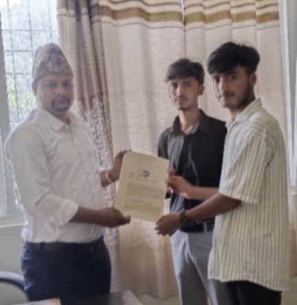 उज्यालो युवा क्लबद्वारा दार्मा गाउँपालिकामा प्रस्ताव तथा प्रतिवेदन पेस