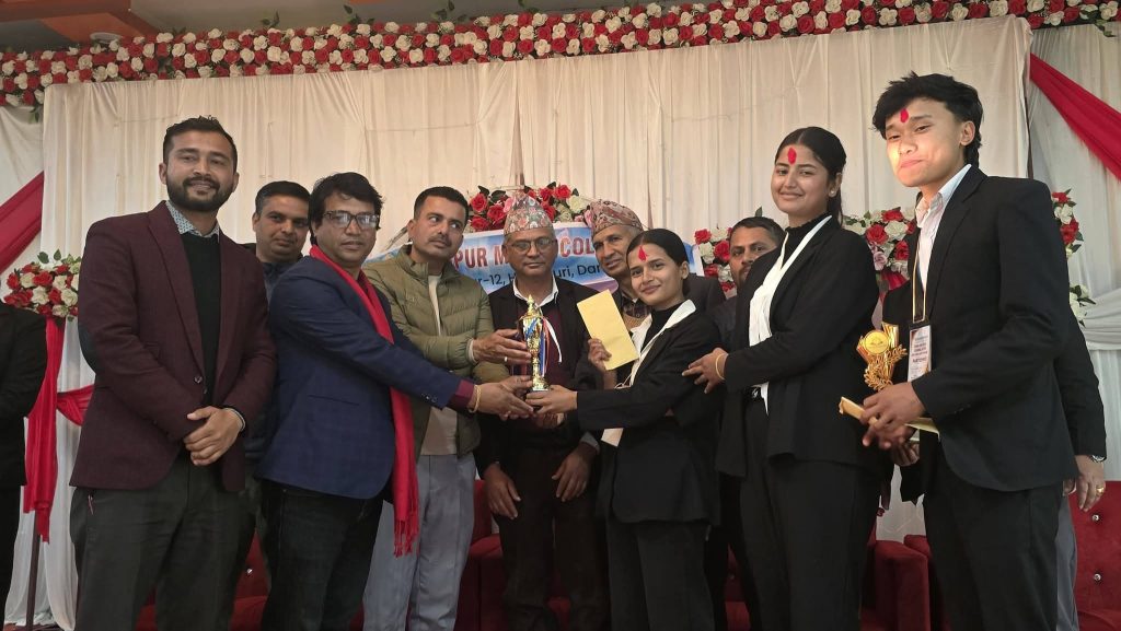 जिल्ला स्तरीय मुटकोट प्रतियोगितामा ज्ञान ज्योति प्रथम