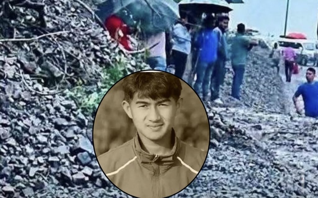 अरिङ्गाले फेदीमा गएको पहिरोमा परी एक जनाको मृत्यु, एकजना घाइते